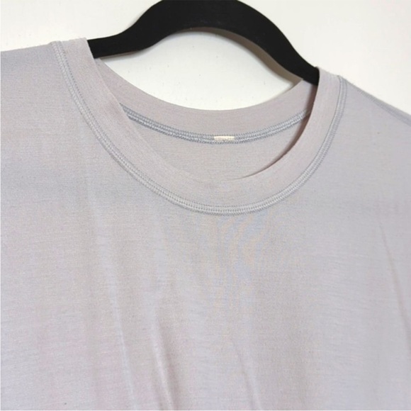 Lululemon RARE Layer Up Convertible Open Side Dress Heathered Silver Spoon 8 - Picture 2 of 8
